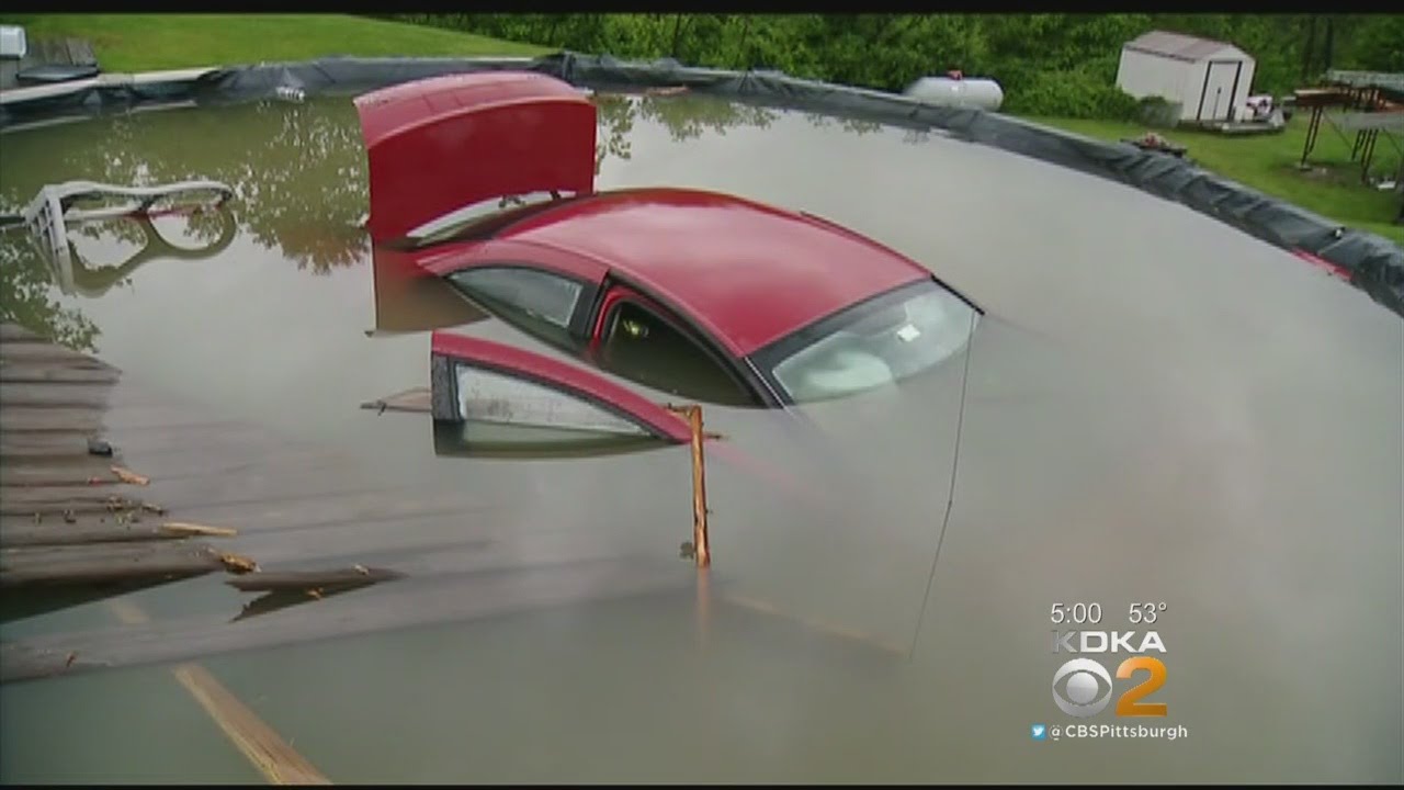 Homeowner Frustrated After Vehicle Crashes Into Yard, Lands In Pool ...