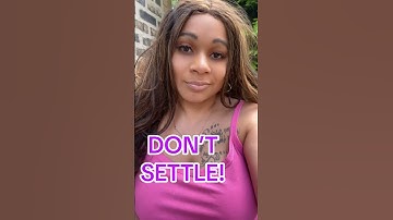 Don’t Settle