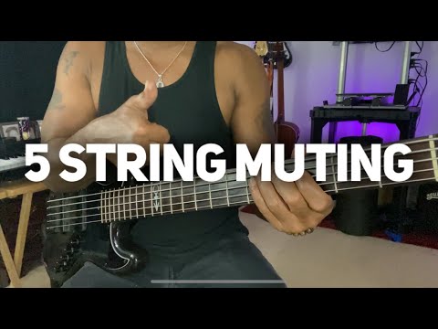 5 String Bass Muting Technique: Master Clean Grooves Without String Noise