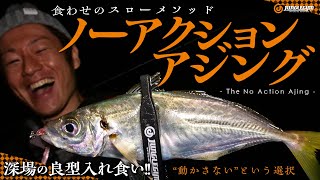 アクション厳禁！食わせのスローメソッド「ノーアクションアジング」