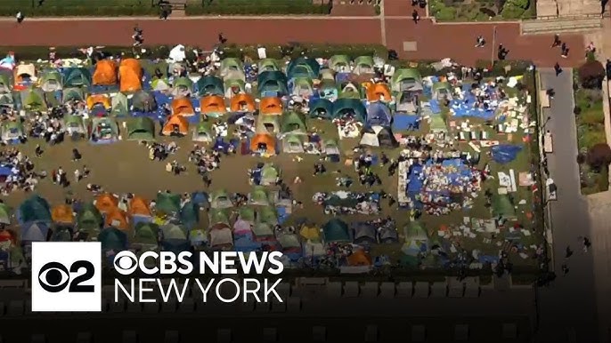 Columbia University Pro Palestinian Encampment Returns