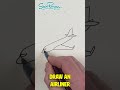 Draw a Passenger Aircraft in under a Minute!