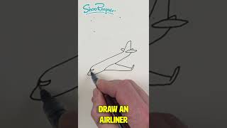 Draw a Passenger Aircraft in under a Minute!