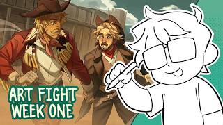 Art Fight Week One | My Process