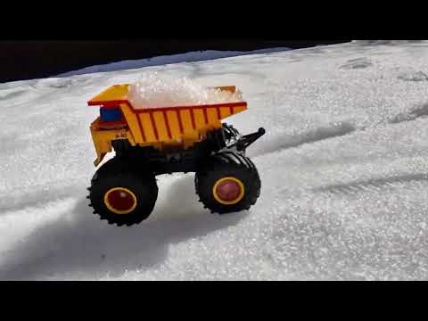 TAMIYA WILD MINI 4WD   on the snow
