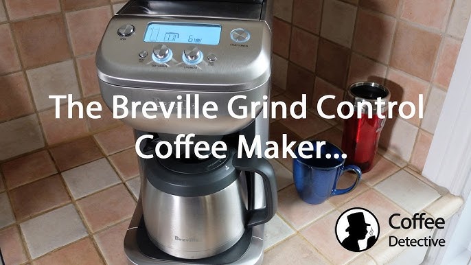 Breville BDC650 BSSUSC DripCoffee Maker Silver Grind Control please read  21614054982