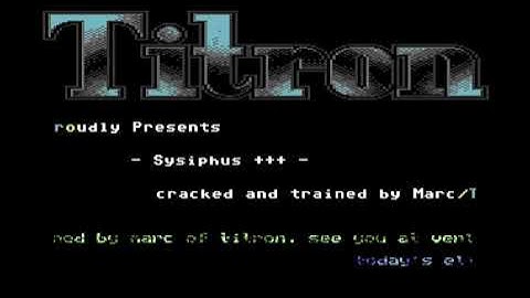 Titron Intro 3 ! Commodore 64 (C64)