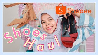 SHOPEE SHOES HAUL & TRY ON HAUL MALAYSIA ; Menyesal 😭 tak nak kasut ni!! | 2020 screenshot 4