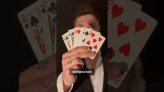 Bir kart seçin. #magician #mentalist #cardmagic