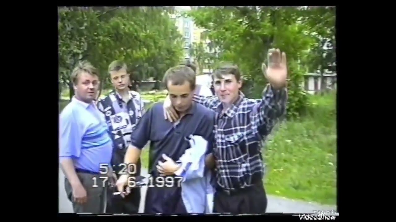 90-е проводы в армию .