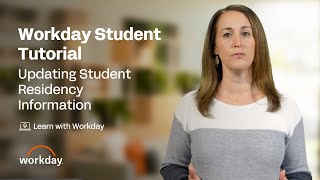 How to Change Student Residency | Workday Student