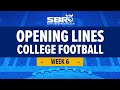 College Football Week 6 Betting Odds and Picks - YouTube