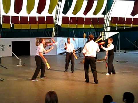 FSU Circus at Calloway Gardens 2009- Juggling