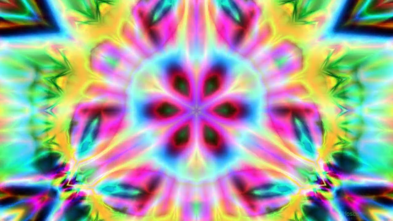 Hypnotic Digital Kaleidoscope | Calm Music & Abstract Motion, Abstraction Visual Video