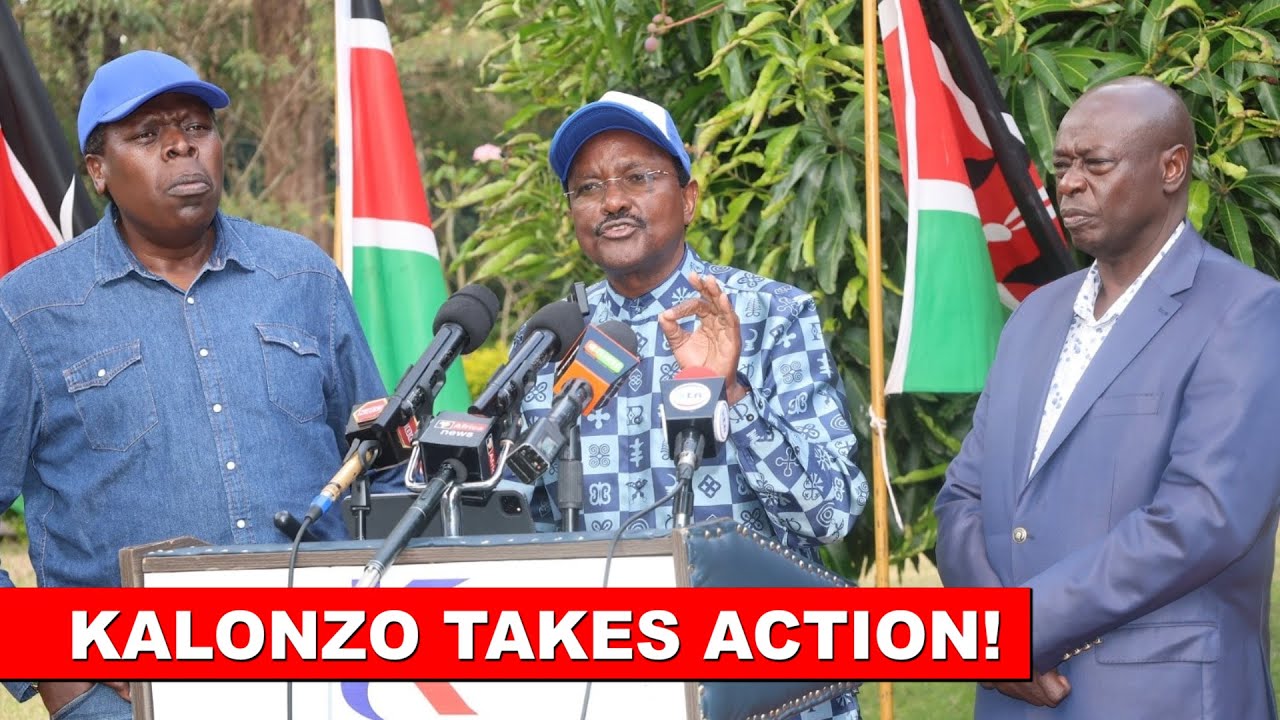 КИМЕУМАНА! Наконец-то Калонзо предпринимает действия после того, как Руто планировал изменить кон...