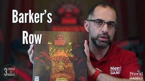 3 Things in 3 Minutes 11 - Barker