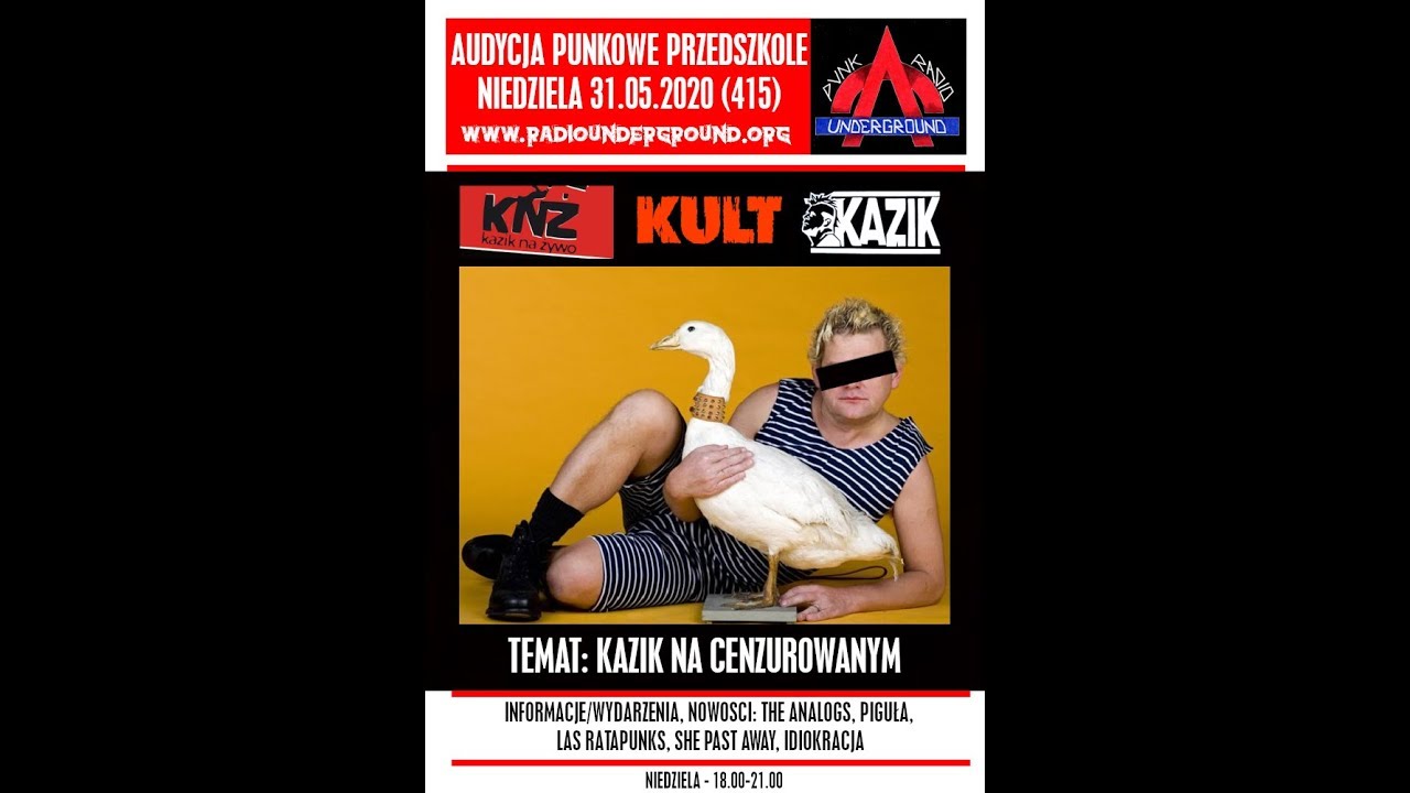Audycja Punkowe Przedszkole (415) - Kazik Staszewski NA ...