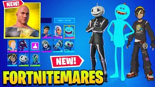 ALL *NEW* FORTNITE HALLOWEEN LEAKED SKINS, EMOTES & COSMETICS! - FORTNITEMARES 2022