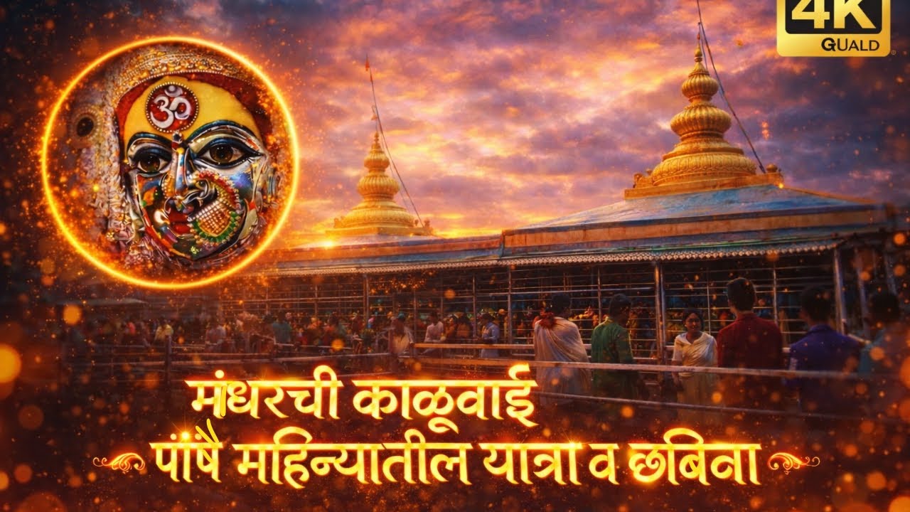 Mandhar che kalubai Yatra and Chabina 2026 || मांधरची काकूबाई पैश पौर्णिमां काळूबाई छबिना व यात्रा.