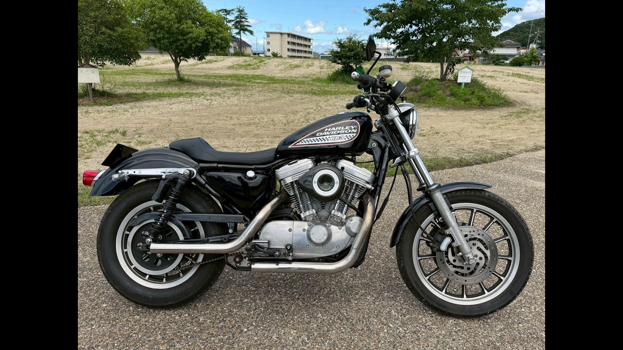 2001 XLH883スポーツスター ライトカスタム イーストアーバンマフラー