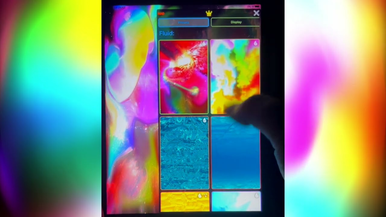 Calm & Chill: Fluid Kaleidoscope 