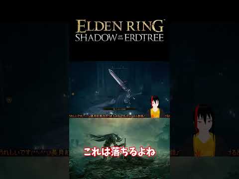 【ELDEN RING DLC】これは落ちるよね【長月紅葉】#eldenring  #エルデンリング #ゲーム実況 #dlc