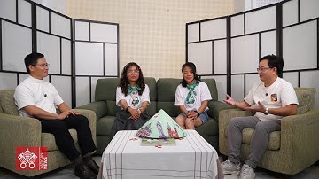 Năm Thánh - Năm Hồng Ân #34: Các bạn trẻ Ngọc, Trâm và Phương tham dự Năm Thánh Giới Trẻ