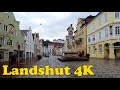 Landshut, Germany Walking tour [4K].