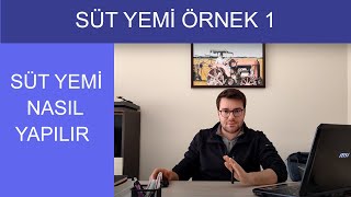 Süt Yemi Nasıl Yapılır, Simental, Holstein, Jersey, Kendi Yemini Üreten Çiftlikler, Süt Hayvancılığı