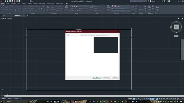 SETTING UP DIMENSION STYLE IN AUTOCAD (DIMSTYLE) TUTORIAL