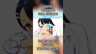 DONT TOY WITH ME MISS NAGATORO OPENING 2 - FULL VERSION