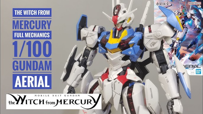 Maquette Gundam Witch From Mercury - Gundam Aerial Full Mechanics Gunpla  1/100 1