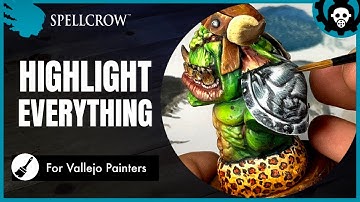 HOW to Edge HIGHLIGHT Miniatures | EASY Highlight EVERYTHING Video