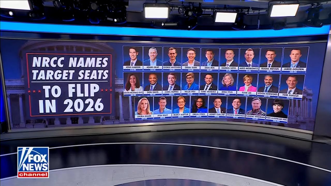 Chairman Richard Hudson Reveals Initial NRCC Target List For 2026