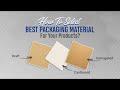 How To Select Best Packaging Material For Your Products?