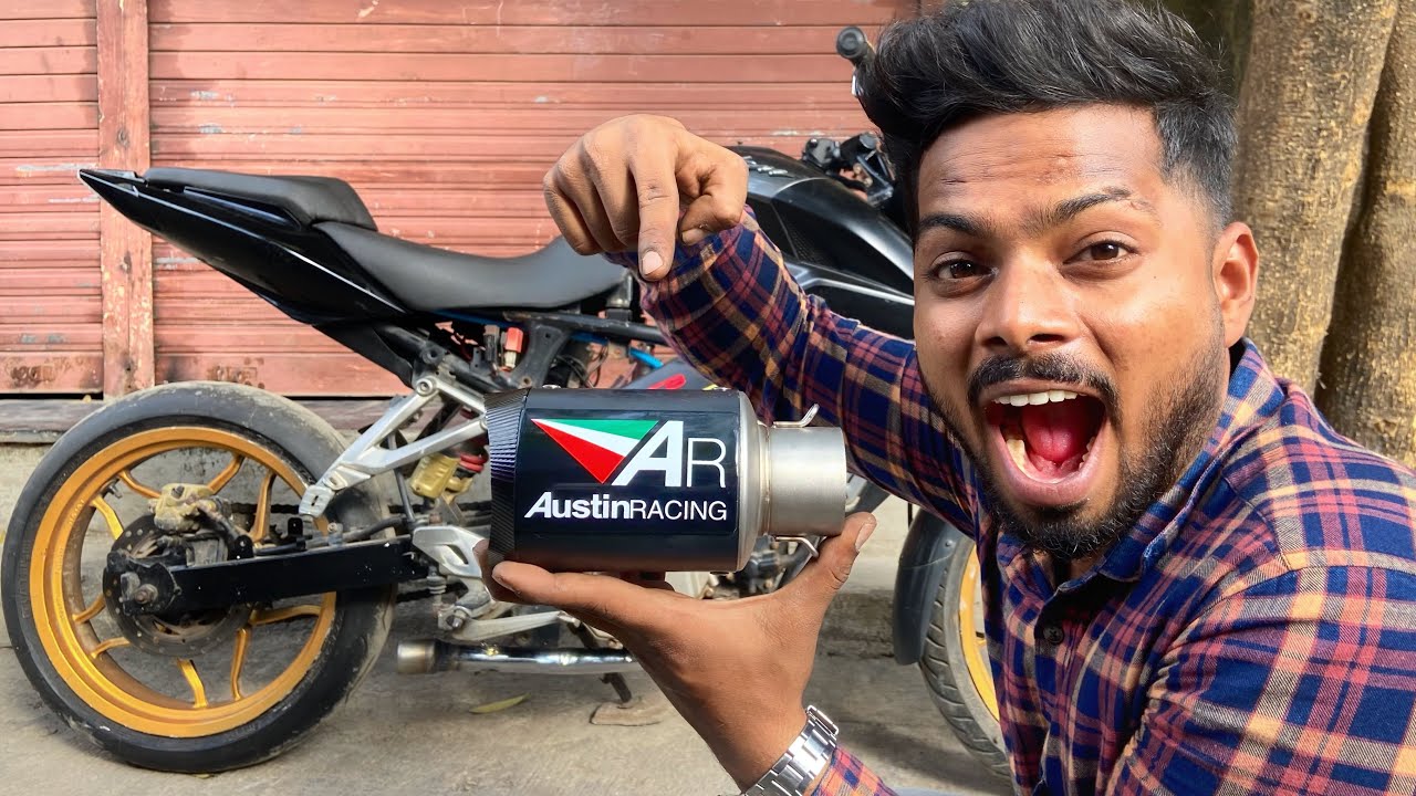 Austin Racing exhaust for Ns 260cc | Pulsar Ns modified!!!!