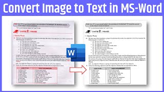 How To Convert Photo To Word Document || Convert Image to Text || Convert Photo To Text screenshot 4