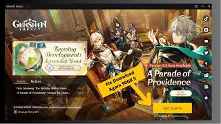 How To Fix "PATH GENSHIN IMPACT" Error / Download Game Repeatedly screenshot 1