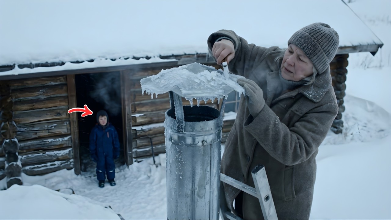 Chimney Ice Pushed Smoke Back In... I Sealed the Pipe With Clay Before He Choked