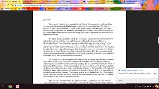 South Carolina Secession Document