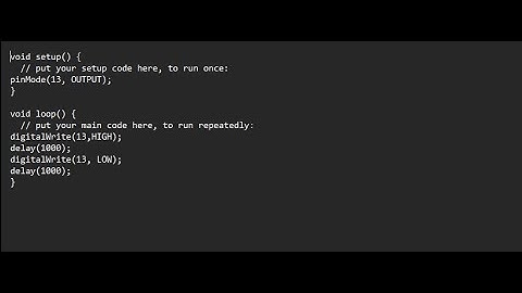 Arduino UNO  LED built-in blink procedure for beginners
