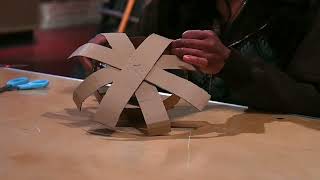 How to Build a Wigwam Using Cardboard | Lenape Dwellings