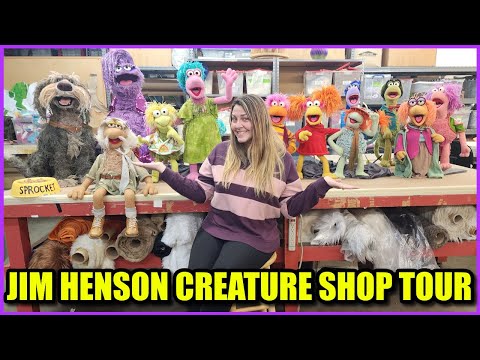 Come with me to the Jim Henson Creature Shop | Bringing Fraggle Rock: Back To The Rock to Life
