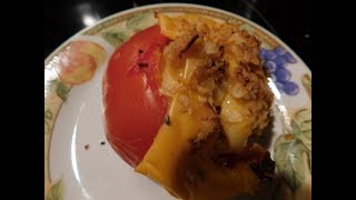 Tomatoes  Stuffed with Mac and cheese...Easy side dish by ThePohto Southern Cooking 2,719 views 4 years ago 4 minutes, 11 seconds