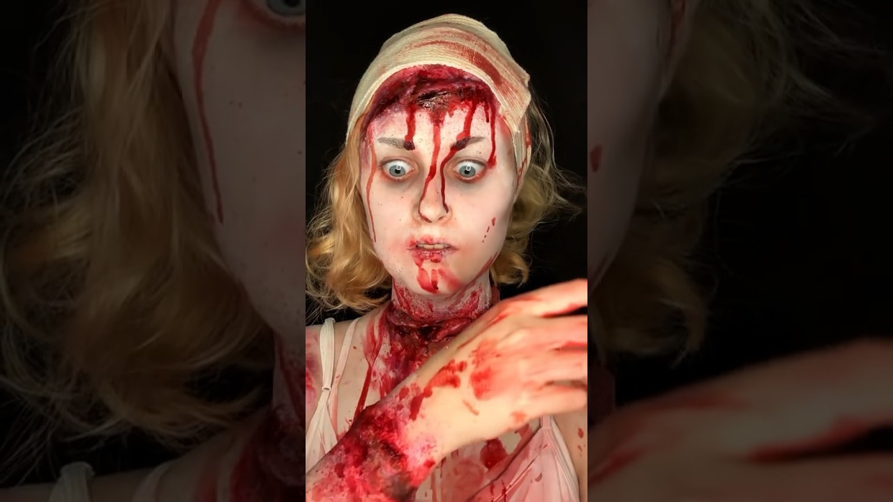 Slasher Makeup!😱 
