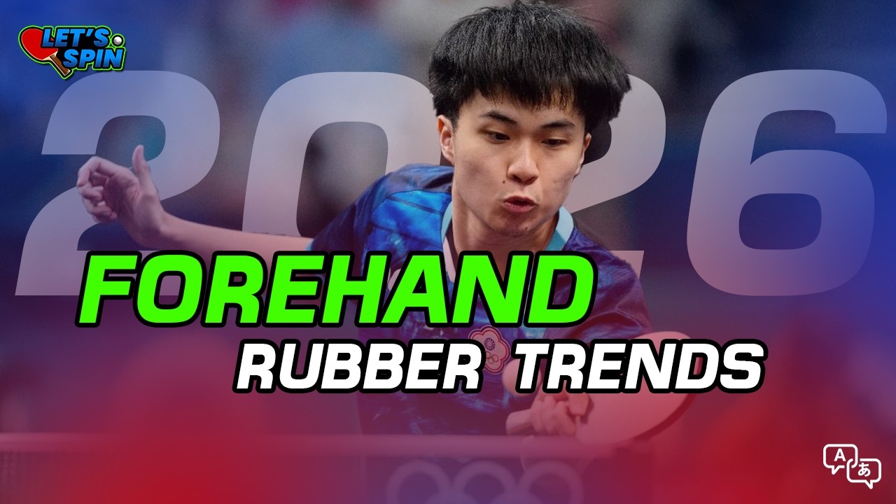 10 Karet Forehand yang Diprediksi Akan Populer di 2026