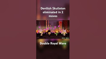 Devilish Skulleton eliminated in 2 moves | Miitopia (Nintendo Switch) #Shorts #Miitopia