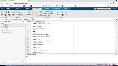 METODO DE EULER PARA SOLUCION DE ✨EDO✨