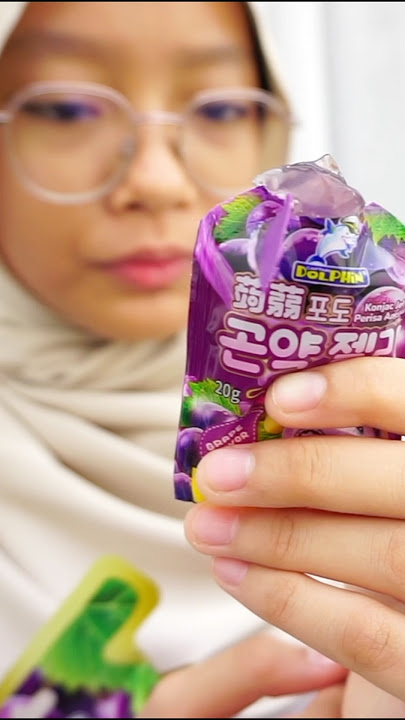 24 jam makan konjac jelly Amani Zahira