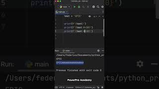 Python f-String Trick You Probably Don’t Know 😱🐍 #coding #learnpython #python #programming  #tech